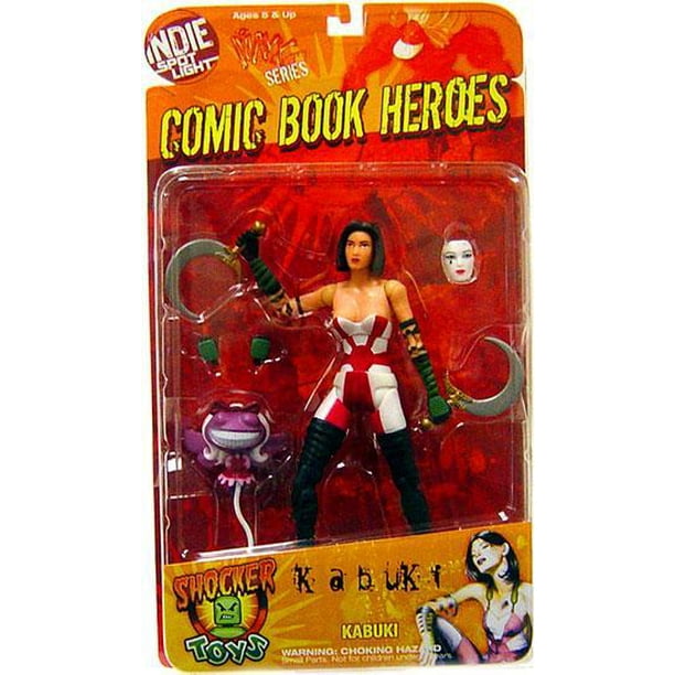 Kabuki Indie Spotlight Comic Book Heroes The Max Series Shocker Toys